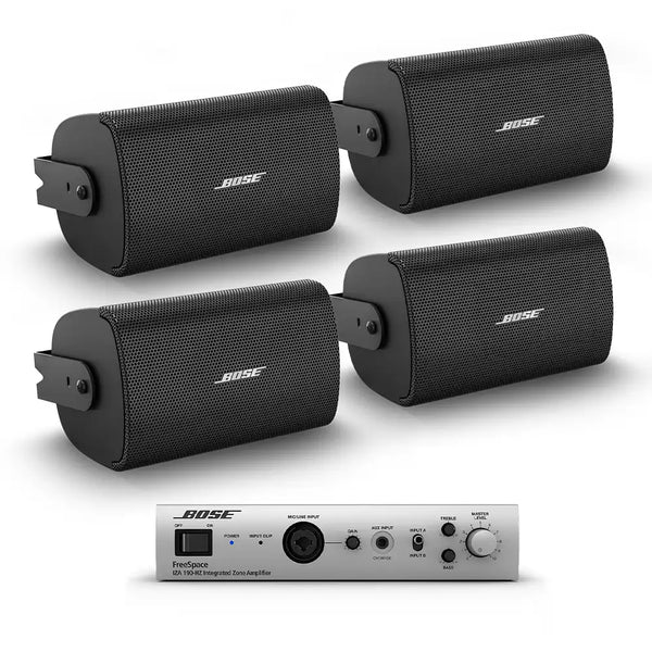 Bose AudioPack Pro S4B Sistema Audio Profesional 4 Altavoces 90W