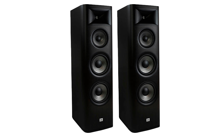 JBL Studio 698DKWS Bocina Torre 3 Vías Dual 8 Pulgadas Dark Wood