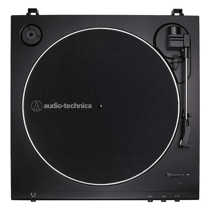 Audio Technica AT-LP60X BK Tornamesa Automática Correa 2 Velocidades Preamp Integrado