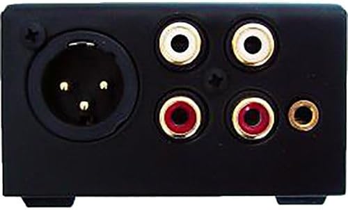 ROLLS DB14B Caja Directa Pasiva Estéreo Control Volumen RCA 3.5mm XLR Profesional