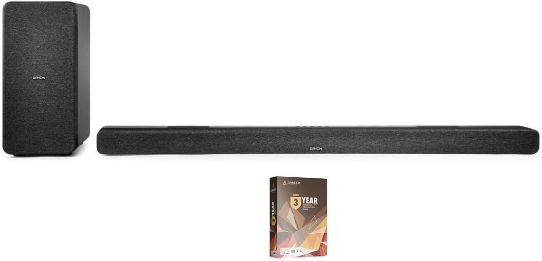 DENON DHT-S517 Barra de Sonido Dolby Atmos 3.1.2 150W Subwoofer