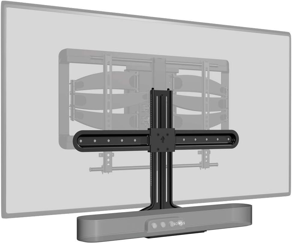 SANUS WSSCAM1-B2 Soporte Pared Slim Sonos Amp Negro Montaje Vertical Flexible