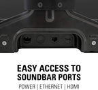 SANUS WSSCAM1-B2 Soporte Pared Slim Sonos Amp Negro Montaje Vertical Flexible