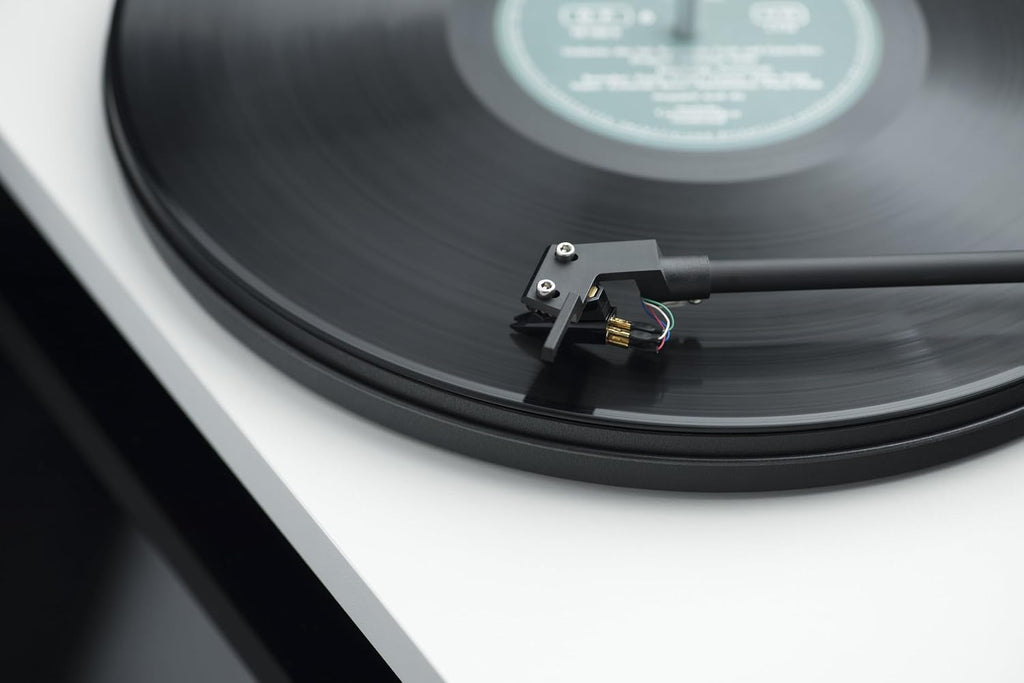 Pro-Ject Primary E Phono White Tornamesa Ortofon OM Preamp Integrado Plug & Play