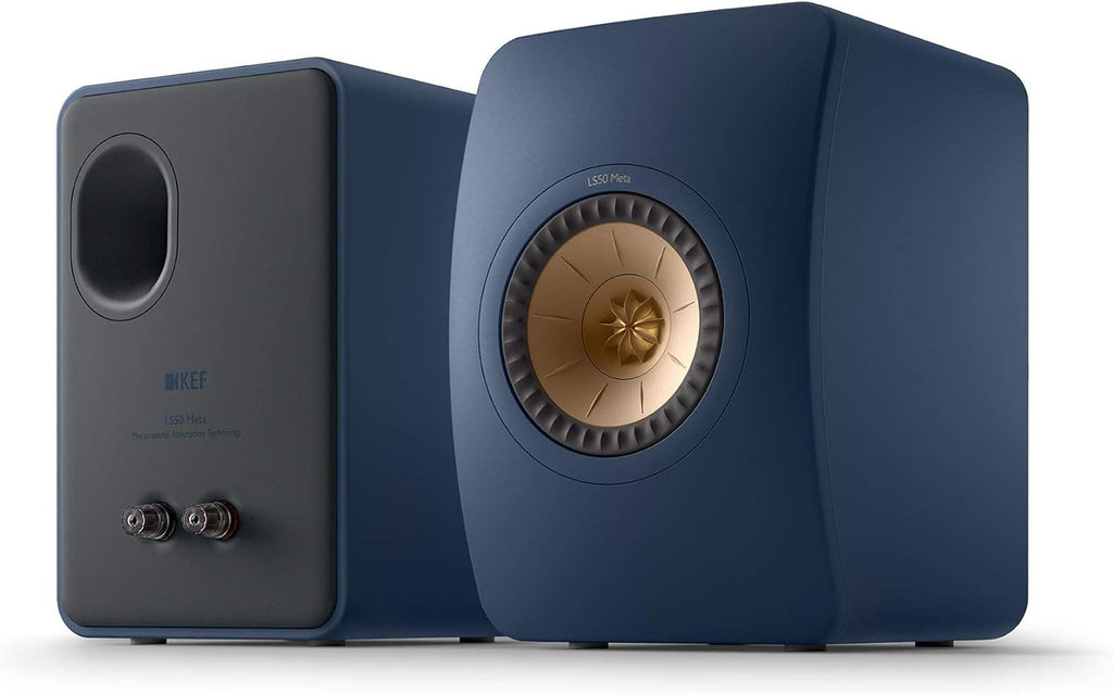 KEF LS50 Meta Royal Blue Altavoz Bookshelf 2-Vías Premium Par