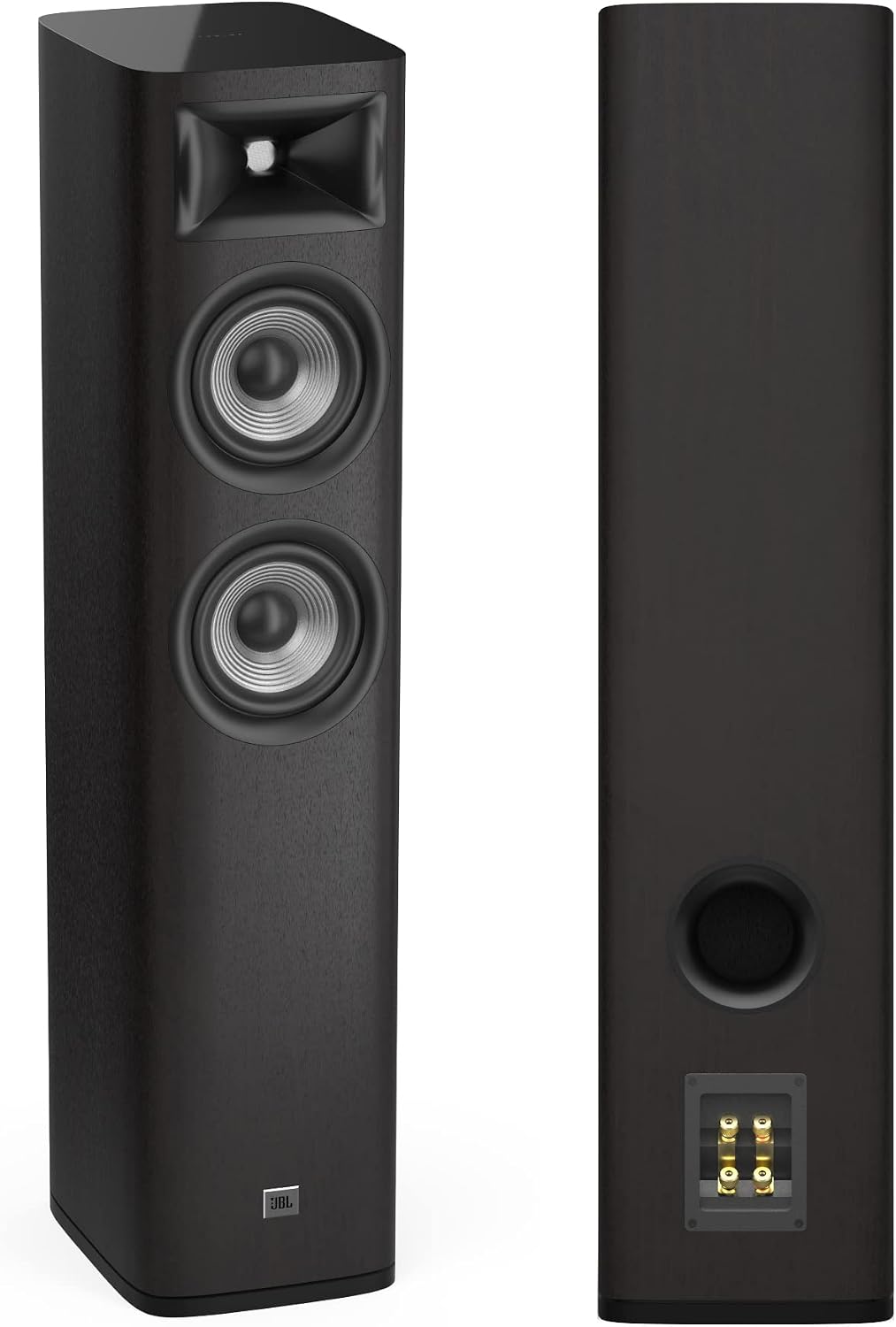 JBL Studio 680DKWS Bocina Torre 2.5 Vías Dual 6.5 Pulgadas Dark Wood