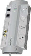 Panamax SP8-AV Acondicionador Energía 8 Contactos 1125J Teléfono Coax Profesional