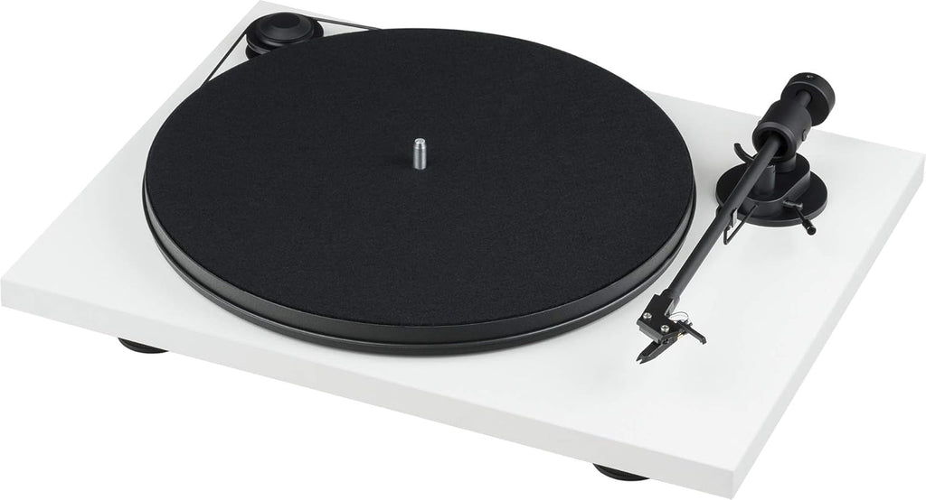 Pro-Ject Primary E Phono White Tornamesa Ortofon OM Preamp Integrado Plug & Play