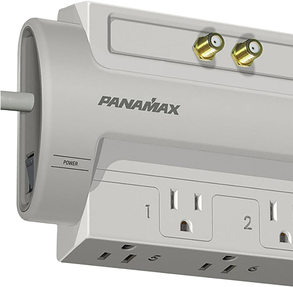 Panamax SP8-AV Acondicionador Energía 8 Contactos 1125J Teléfono Coax Profesional