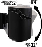 SANUS WSWME11-B2 Soporte Pared Sonos Era 100 Ajustable Inclinación Giro Negro