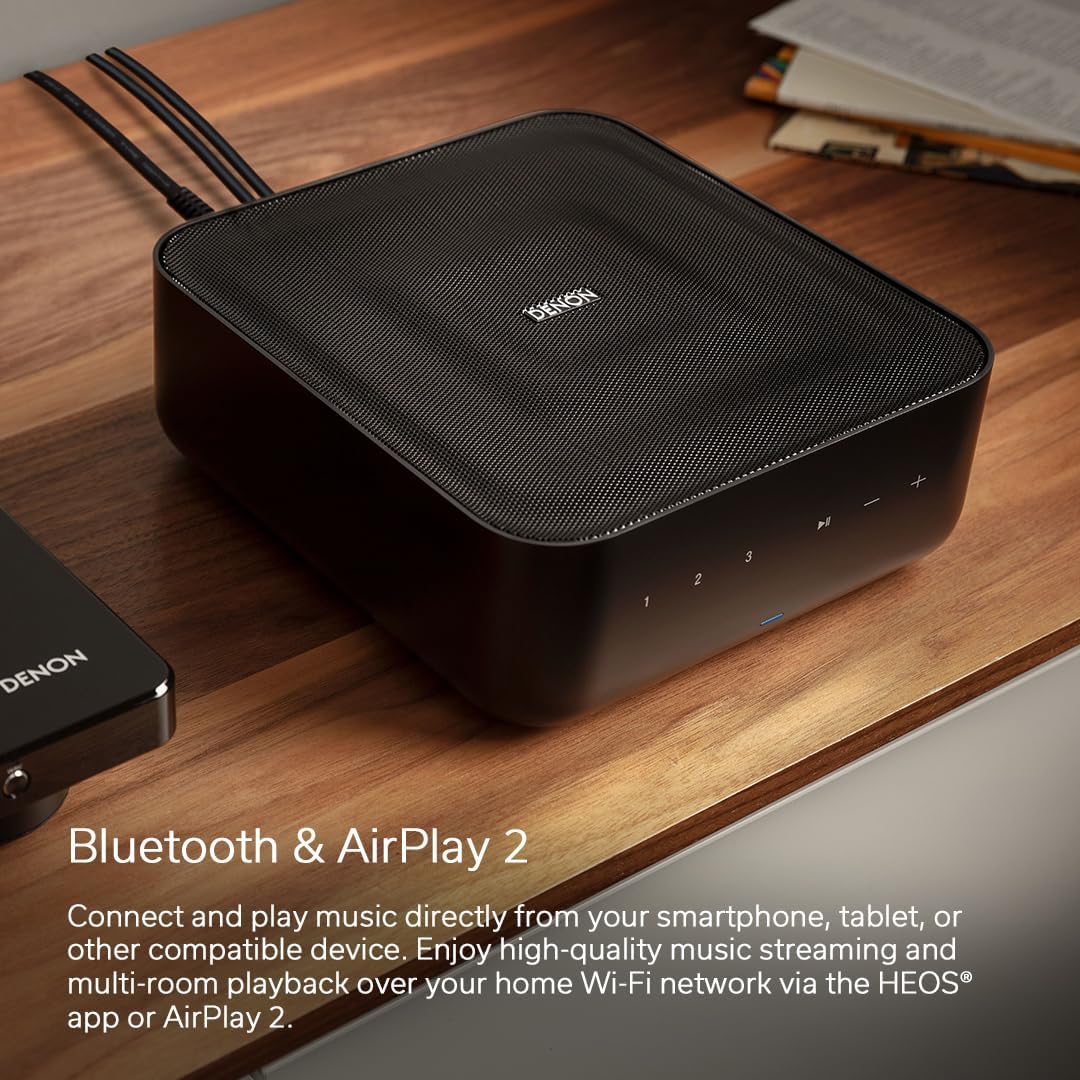 DENON HOME AMP Amplificador Inalámbrico 2.1 100W HEOS HDMI eARC