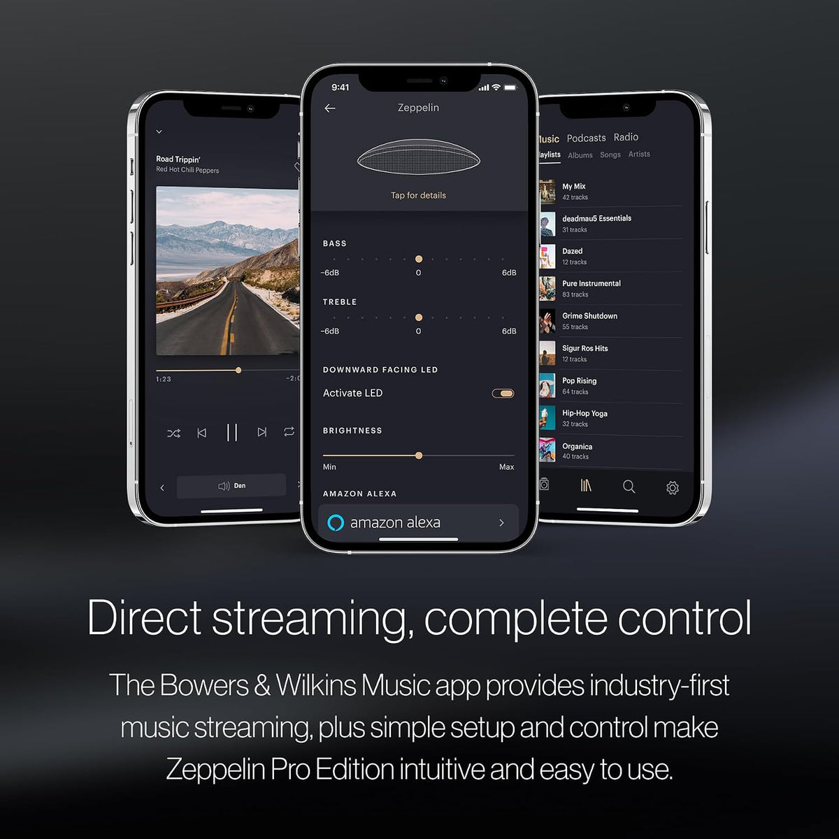 BOWERS & WILKINS Zeppelin Pro Edition Altavoz Inalámbrico 240W AirPlay 2