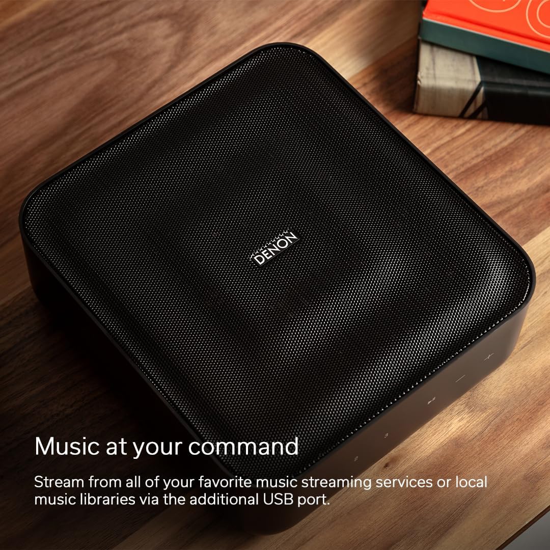 DENON HOME AMP Amplificador Inalámbrico 2.1 100W HEOS HDMI eARC