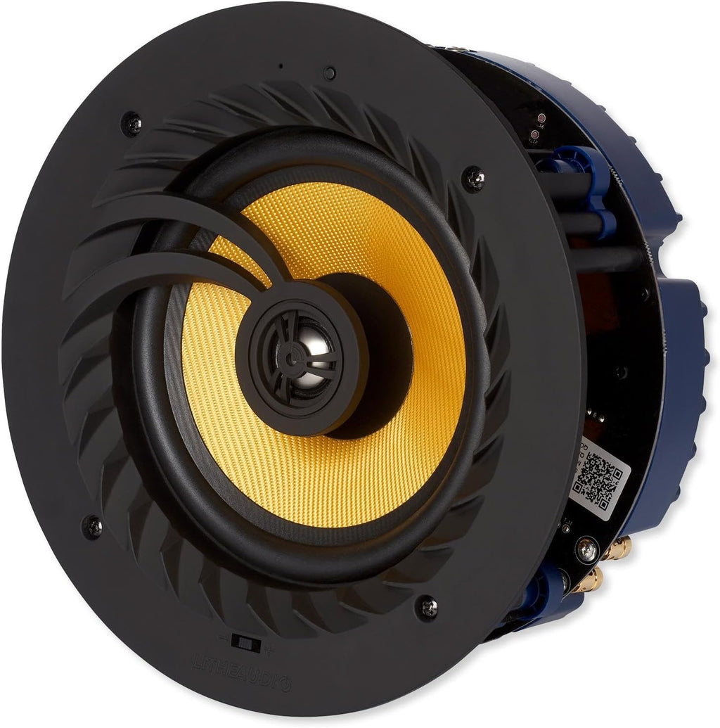 Lithe Audio LAS65 Blanco Altavoz Techo 6.5" 2 Vías Pasivo 60W Cristal Fibra