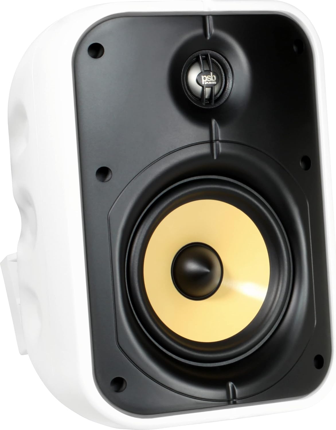 PSB CS500 WHT Blanco Par Bocinas Exterior 5.25" 120W Titanio UV Resistente