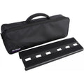 On Stage GPB2000 Negro Pedalera Compacta 18.75x6" 5 Pedales Aluminio + Funda Acolchada