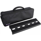 On Stage GPB2000 Negro Pedalera Compacta 18.75x6" 5 Pedales Aluminio + Funda Acolchada