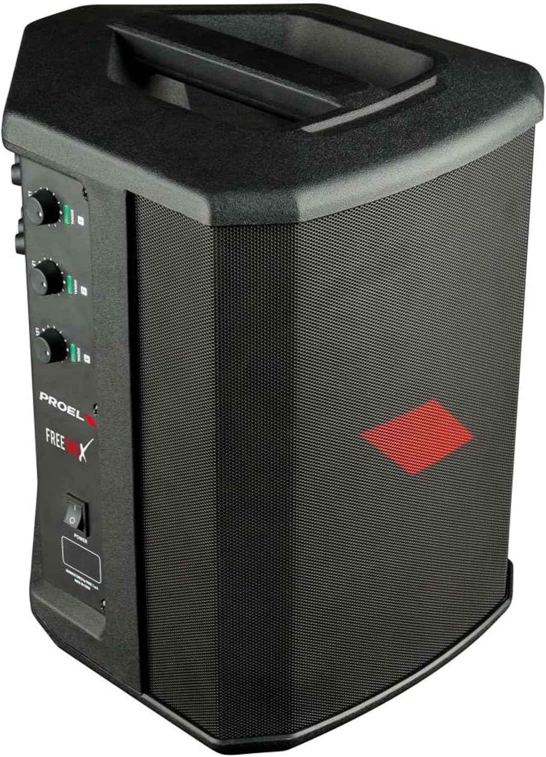 Proel FREEONEX Sistema PA Portátil 400W Batería 10h Bluetooth Micrófono Estéreo