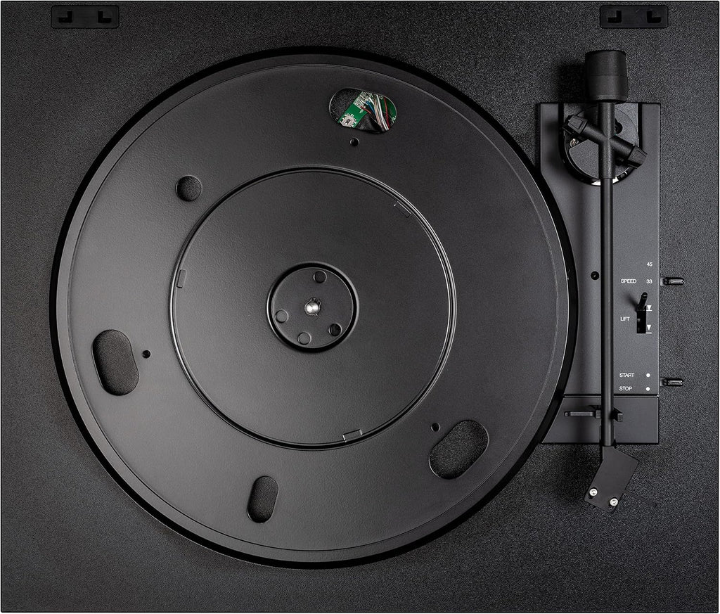 Pro-Ject A1 Black OM10 Uni Tornamesa Automática Ortofon OM10 Preamp Integrado