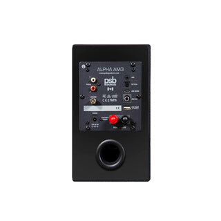 PSB Alpha AM3 Altavoces Compactos Amplificados 35W Bluetooth Phono USB Óptica