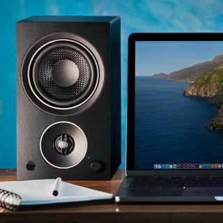 PSB Alpha AM3 Altavoces Compactos Amplificados 35W Bluetooth Phono USB Óptica