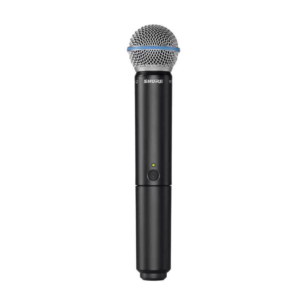 Shure BLX24/PG58 Sistema Inalámbrico Vocal Profesional Micrófono Dinámico PG58 14h Batería