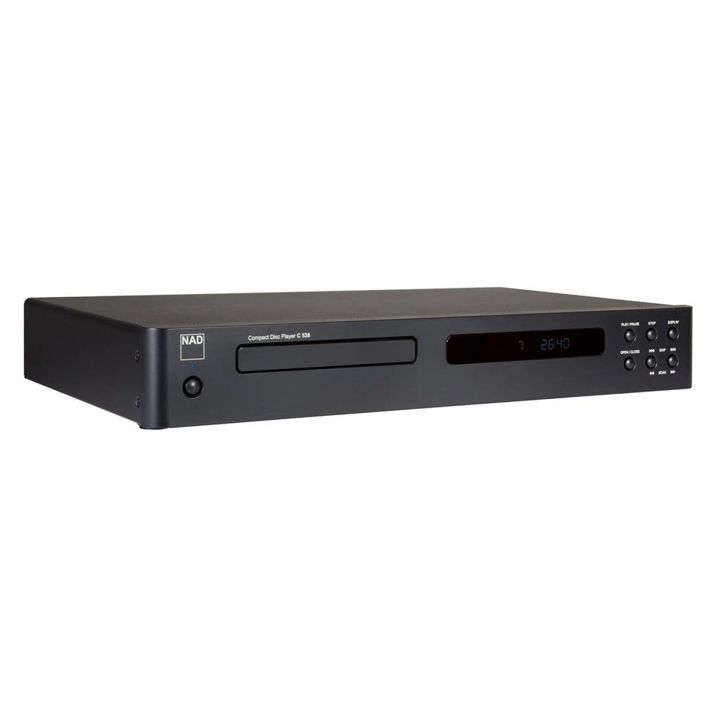 NAD C538 Reproductor CD Disco Único Wolfson DAC 24-bit