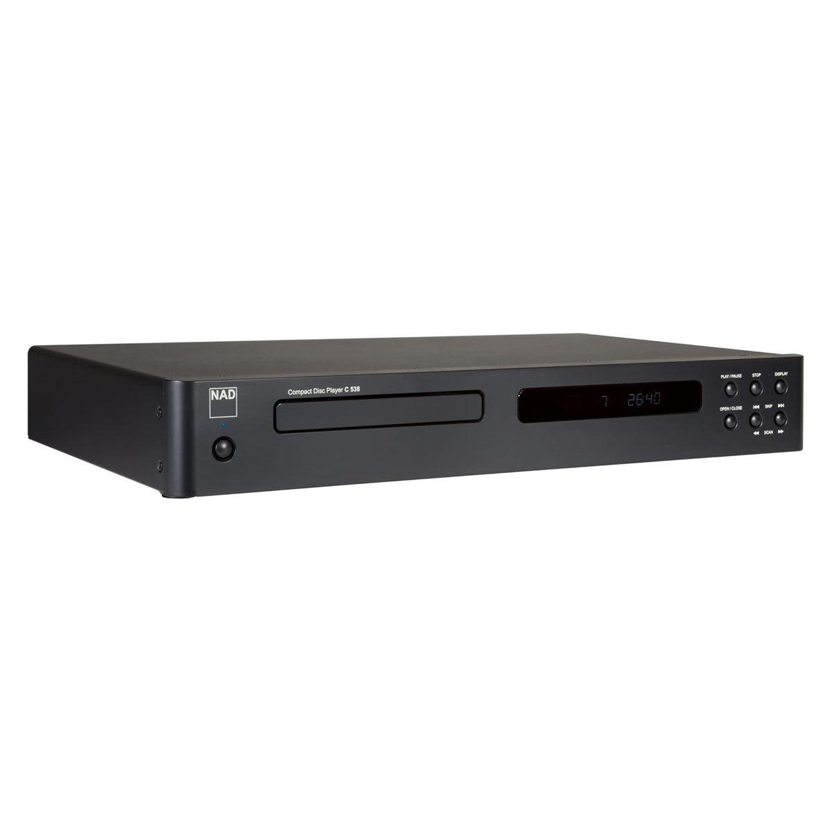 NAD C538 Reproductor CD Disco Único Wolfson DAC 24-bit
