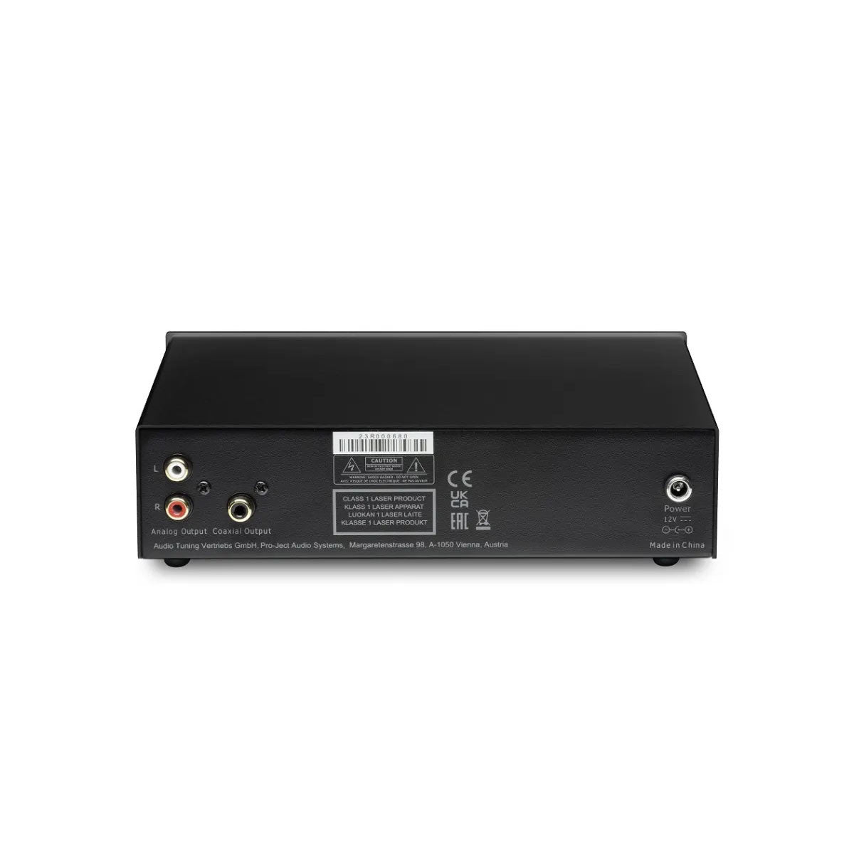 Pro-Ject CD BOX E Reproductor CD Ultra Compacto DAC 24bit/192kHz S/PDIF Control Remoto