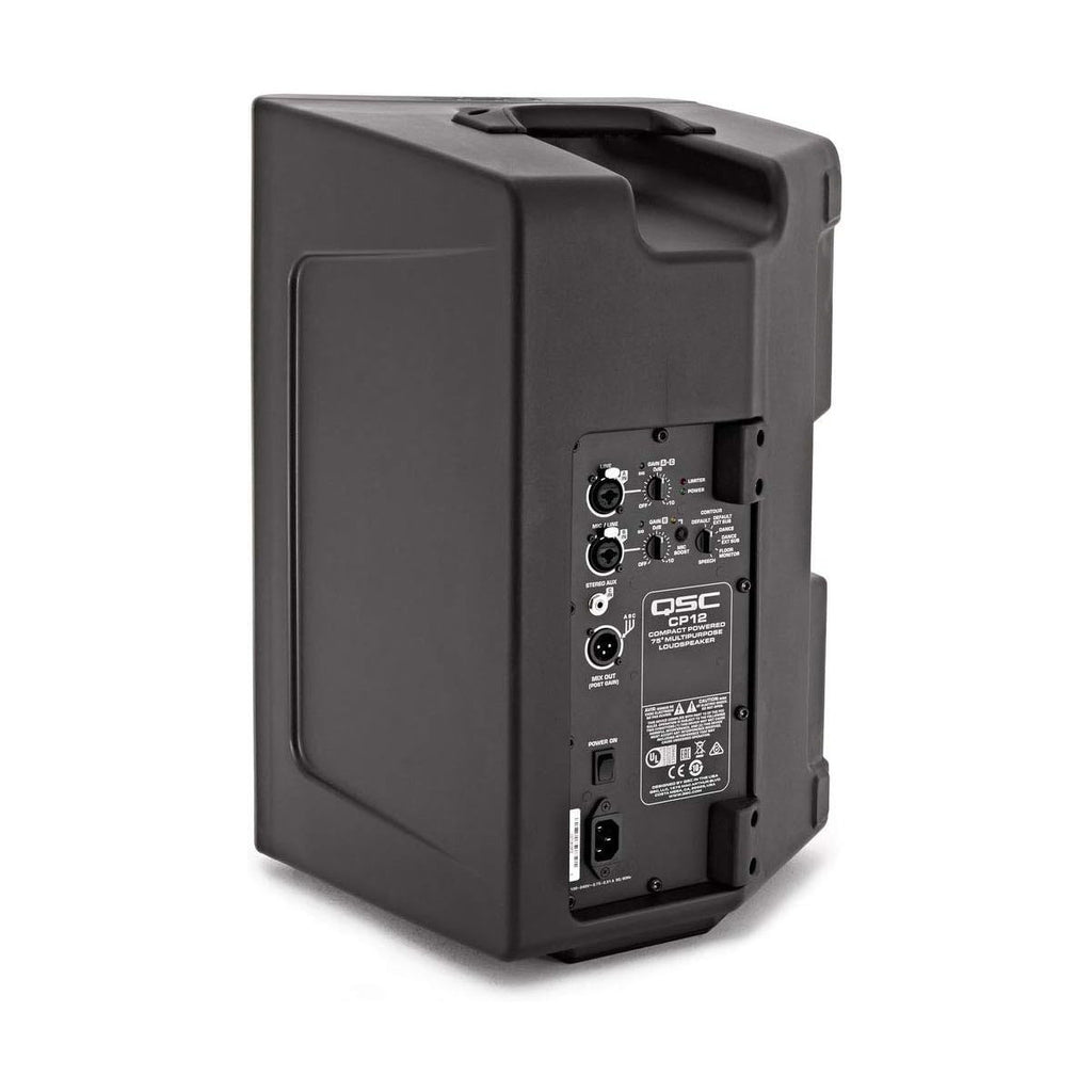 QSC CP12 Altavoz Compacto Amplificado 1000W 12" 126dB SPL Clase D Profesional
