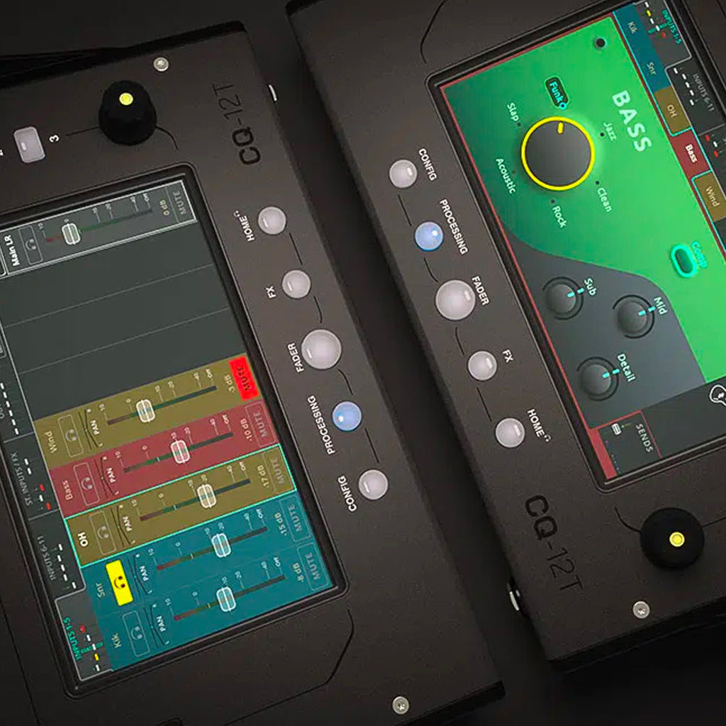 Allen & Heath CQ-12T Mixer Digital 12 Canales WiFi Touchscreen 7"