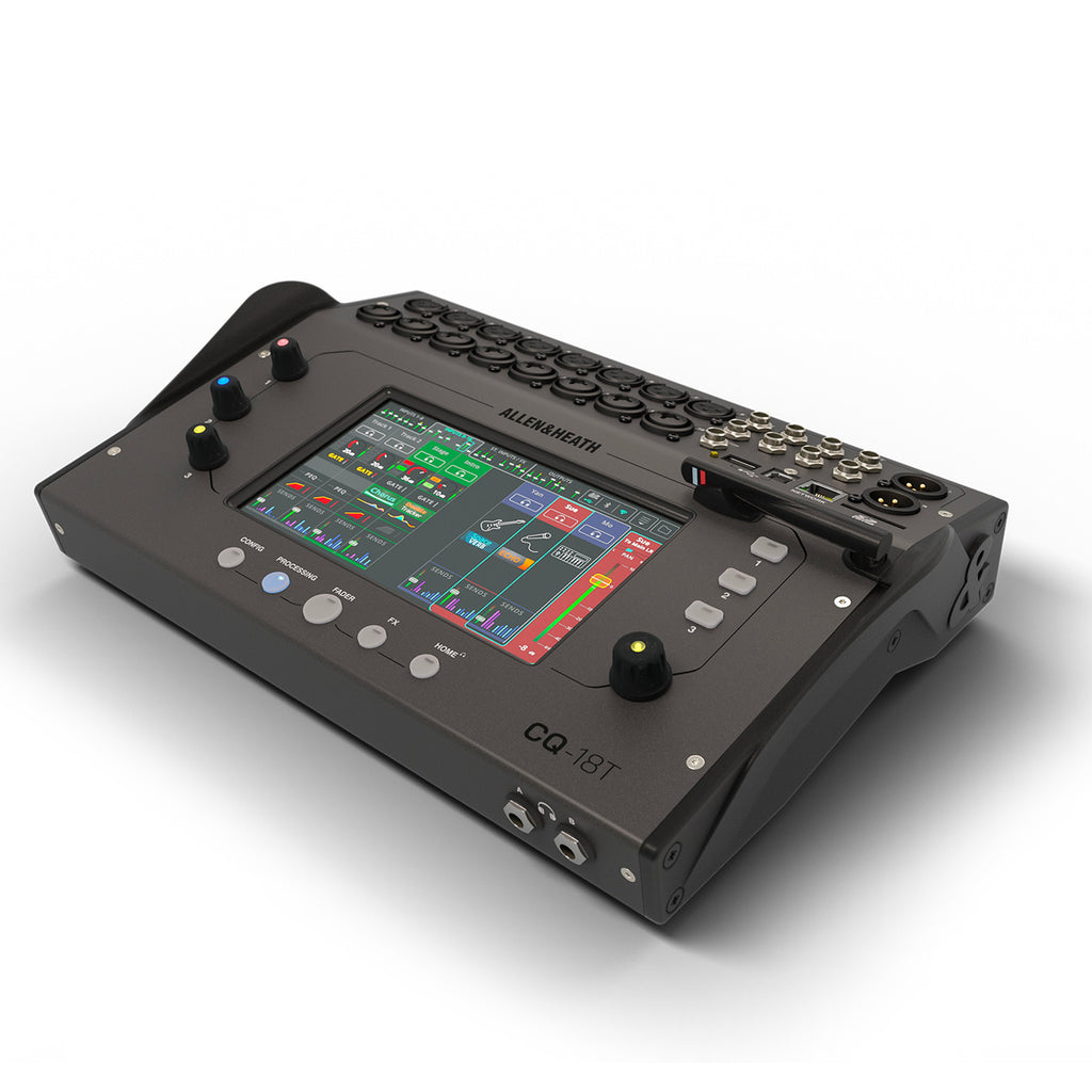 Allen & Heath CQ-18T Mixer Digital 18 Canales WiFi Touchscreen 7"