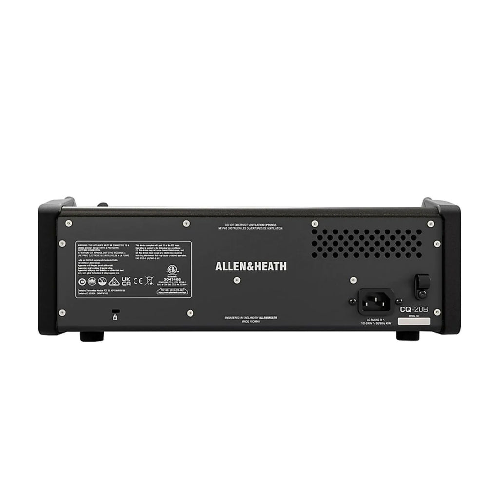 Allen & Heath CQ-20B Mixer Digital 20 Canales WiFi Rackmount