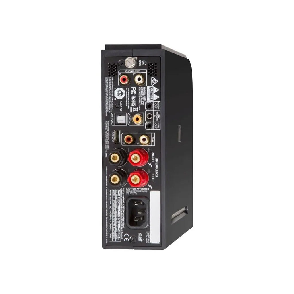 NAD D3020 V2 Amplificador Digital Híbrido 30W DAC Bluetooth Compacto