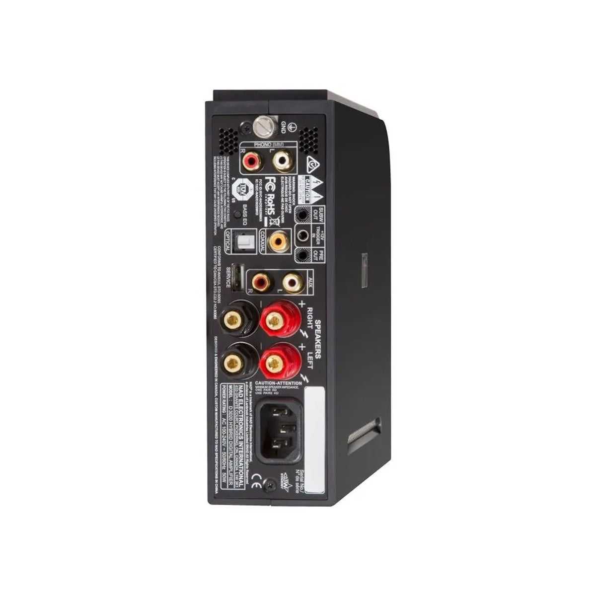 NAD D3020 V2 Amplificador Digital Híbrido 30W DAC Bluetooth Compacto
