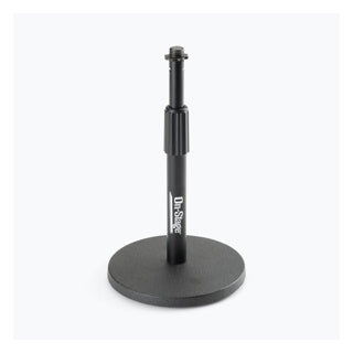 On-Stage DS7200B Soporte Micrófono Escritorio Ajustable 9-13" Base Pesada