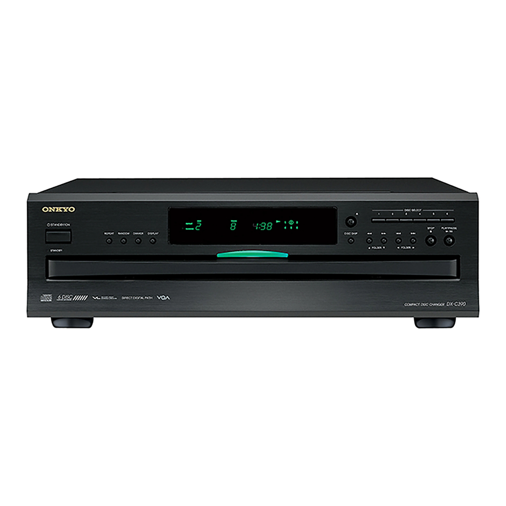 Onkyo DX-C390 Reproductor CD 6 Discos Carrusel MP3 Control Remoto