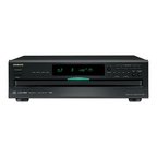 Onkyo DX-C390 Reproductor CD 6 Discos Carrusel MP3 Control Remoto