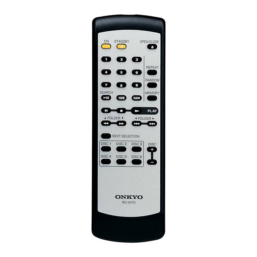 Onkyo DX-C390 Reproductor CD 6 Discos Carrusel MP3 Control Remoto