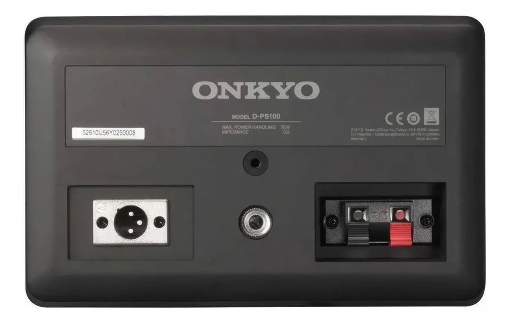 Onkyo D-PS100 Negro Par Altavoces Interior 2 Vías Pasivos 130W 110° Cobertura