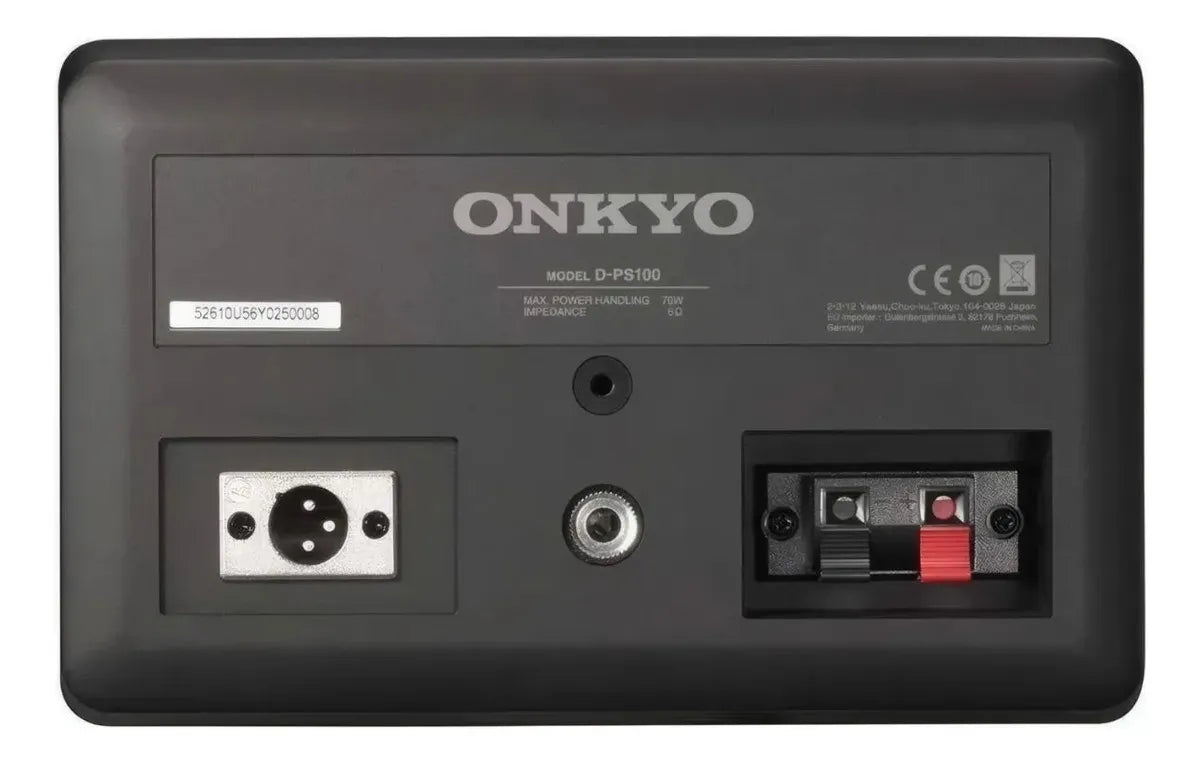 Onkyo D-PS100 Negro Par Altavoces Interior 2 Vías Pasivos 130W 110° Cobertura