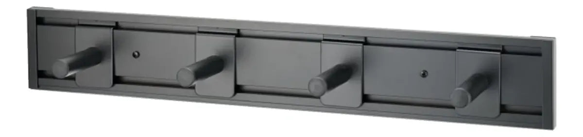 On Stage CM200 Negro Sistema Gestión Cables 29x4.5" 4 Ganchos Ajustables Aluminio
