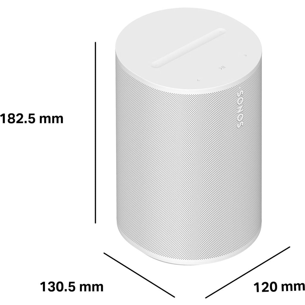 SONOS Era 100 SL Blanca Bocina WiFi Bluetooth 5.3 AirPlay 2 Sonido Estéreo