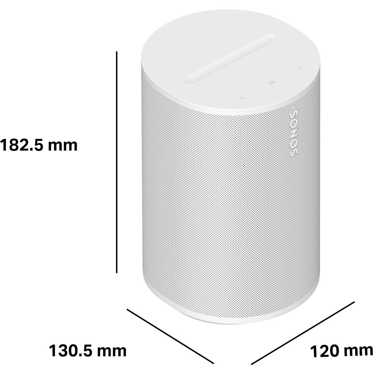 SONOS Era 100 SL Blanca Bocina WiFi Bluetooth 5.3 AirPlay 2 Sonido Estéreo