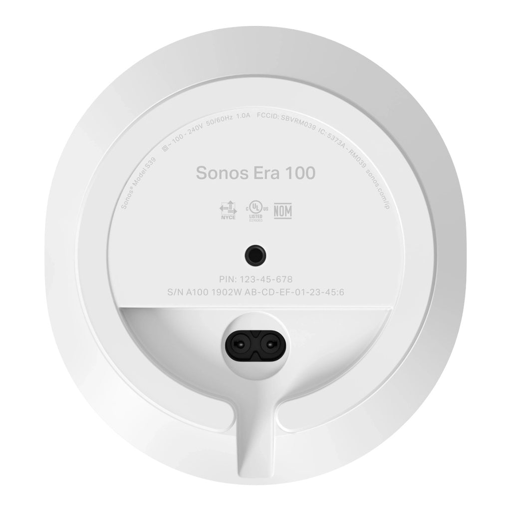 Sonos Era 100 Blanco Altavoz Inteligente Compacto Estéreo WiFi 6 Bluetooth 5.3