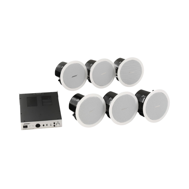 Bose Professional AudioPack Pro C6 - Altavoces para Techo (120 voltios), Color Blanco