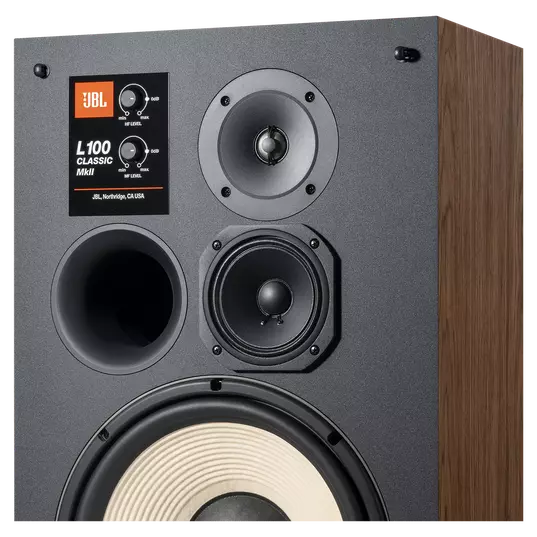 JBL L100 Classic MK2 BK Bocina Estantería 3 Vías 12 Pulgadas 4 Ohms Negra