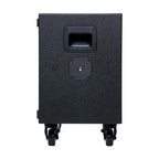 QSC KS112 Subwoofer Compacto Amplificado 2000W 12" Bandpass Orden 6 Ruedas