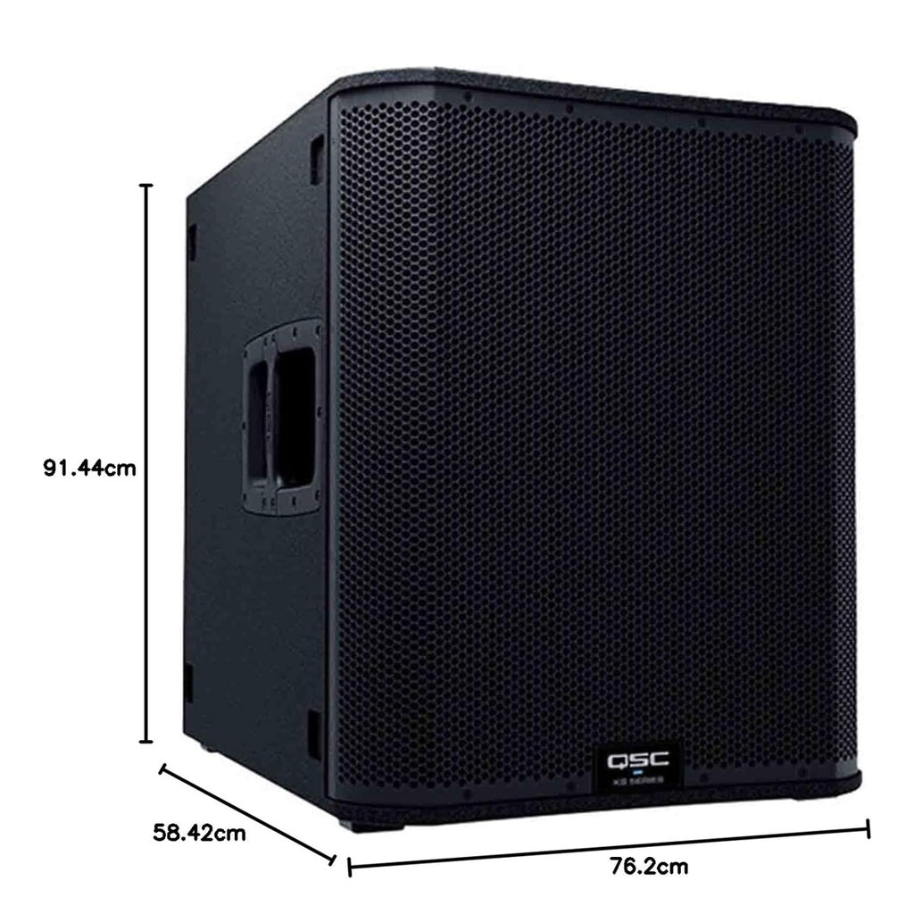 QSC KS118 Subwoofer Amplificado 3600W 18" Radiación Directa Cardiode DEEP Mode