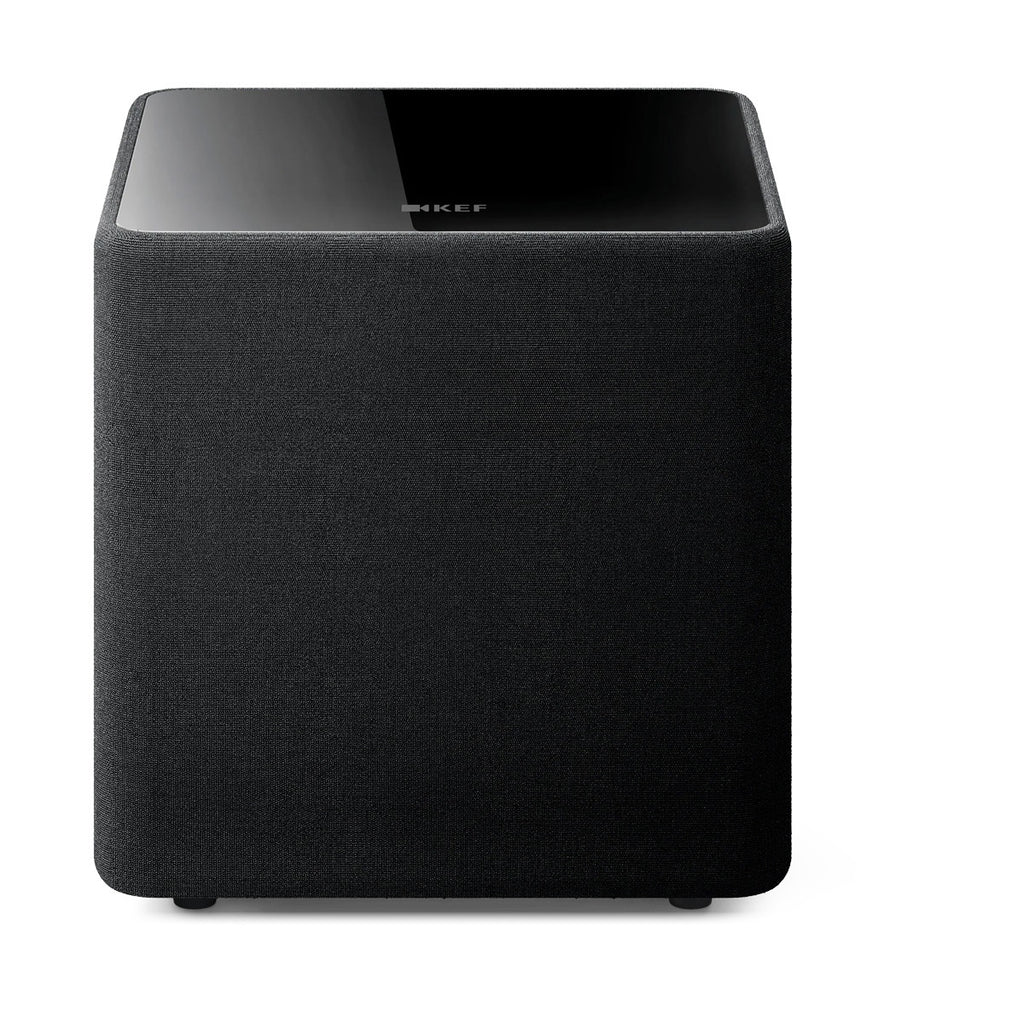 KEF KUBE 8 MIE Negro Subwoofer Activo 8" 300W RMS Clase D Compacto Salas Pequeñas